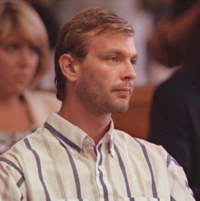 Jeffrey Dahmer dalam persidangan tahun 1991 (dok. AP Photo/Mark Elias)