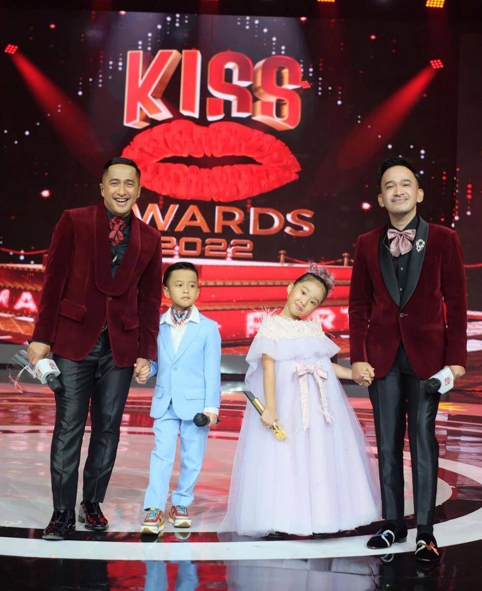 potret Irfan Hakim dan buah hati, Ruben Onsu dan buah hati (instagram.com/thaliaputrionsu)