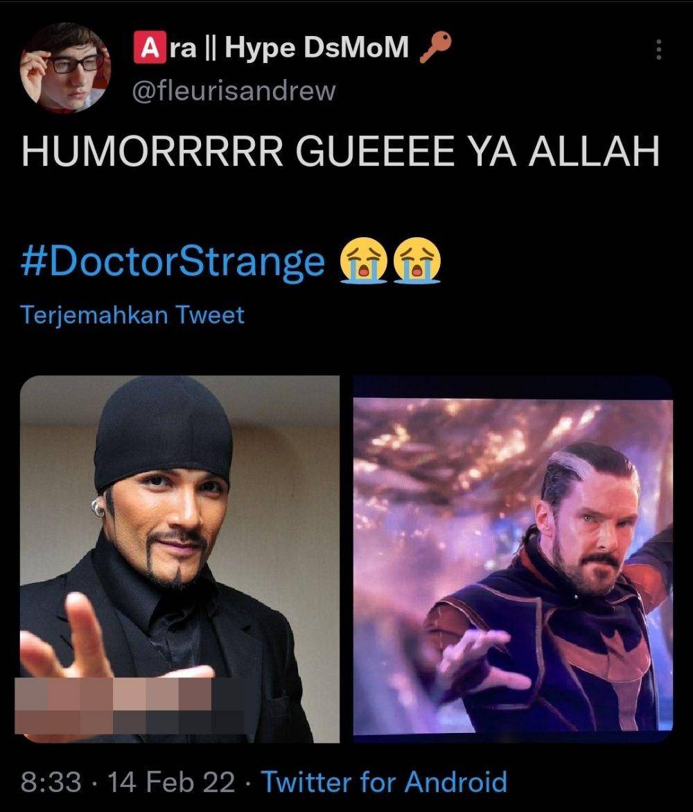 easter egg ngaco Doctor Strange (twitter.com/fleurisandrew)