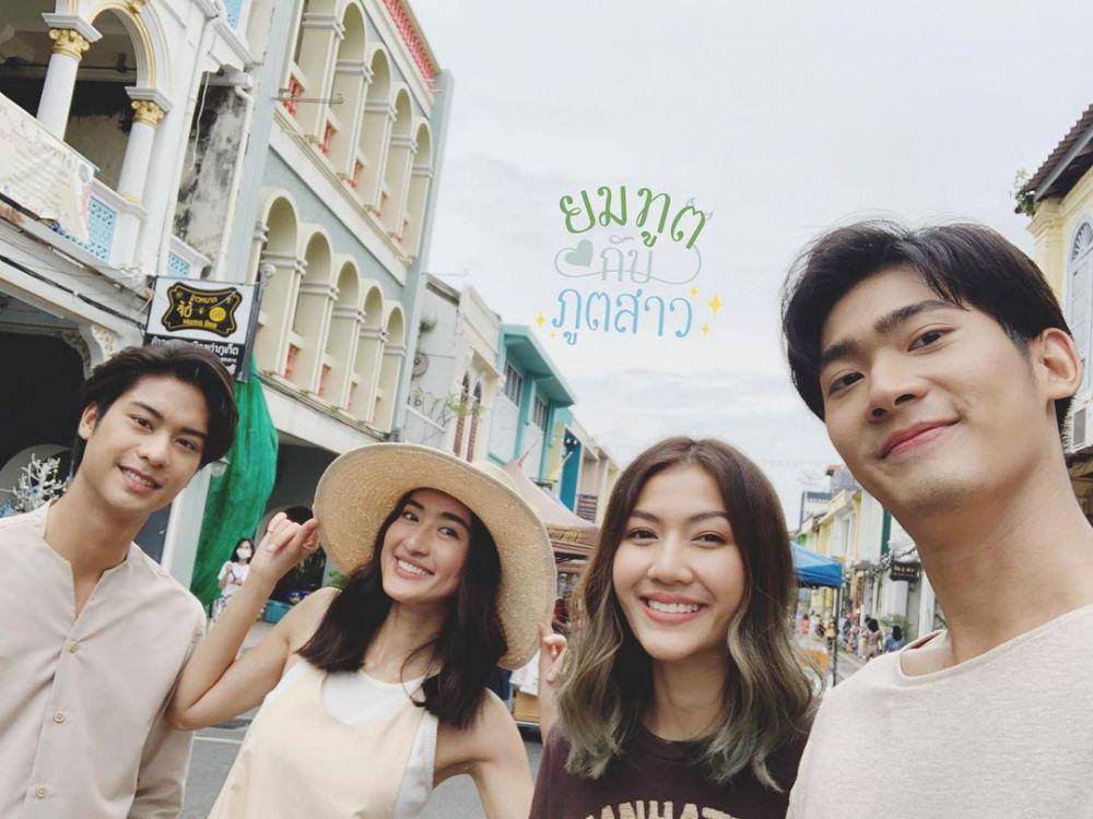 August Vachiravit, Eye Kamolned, Namkhing Avika, dan Junior Kajbhunditt (instagram.com/lakornlovedrama)