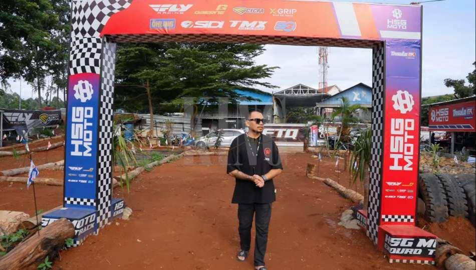 Potret sirkuit pribadi Roy Ricardo (youtube.com/KR TV)