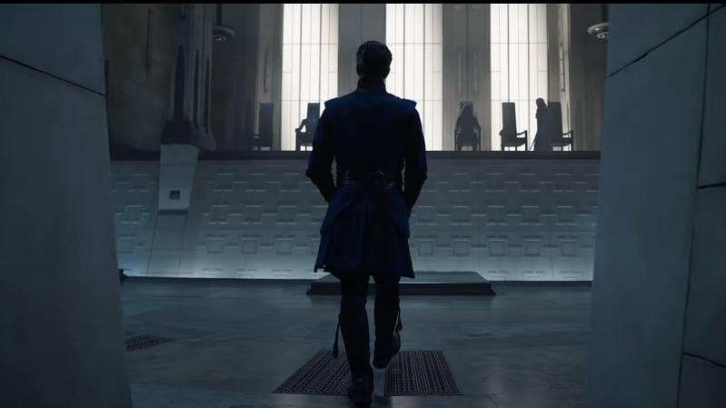Doctor Strange bertemu dengan sosok-sosok misterius. (Dok. Marvel Studio/Doctor Strange and the Multiverse of Madness)