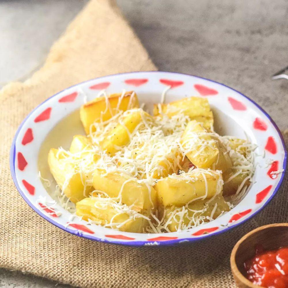 Resep Singkong Keju untuk Camilan di Rumah, Renyah Bukan Main!