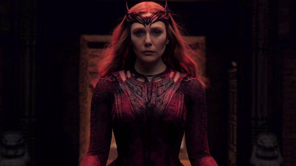 Elizabeth Olsen sebagai Wanda di film Doctor Strange in the Multiverse of Madness (dok. Marvel)
