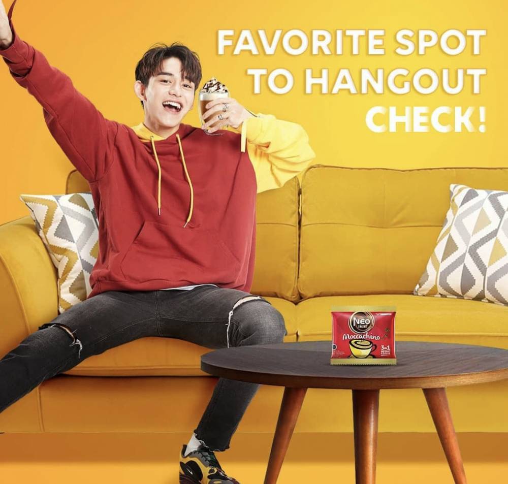 Lucas WayV yang jadi BA Neo Coffee (instagram.com/neo_coffee)
