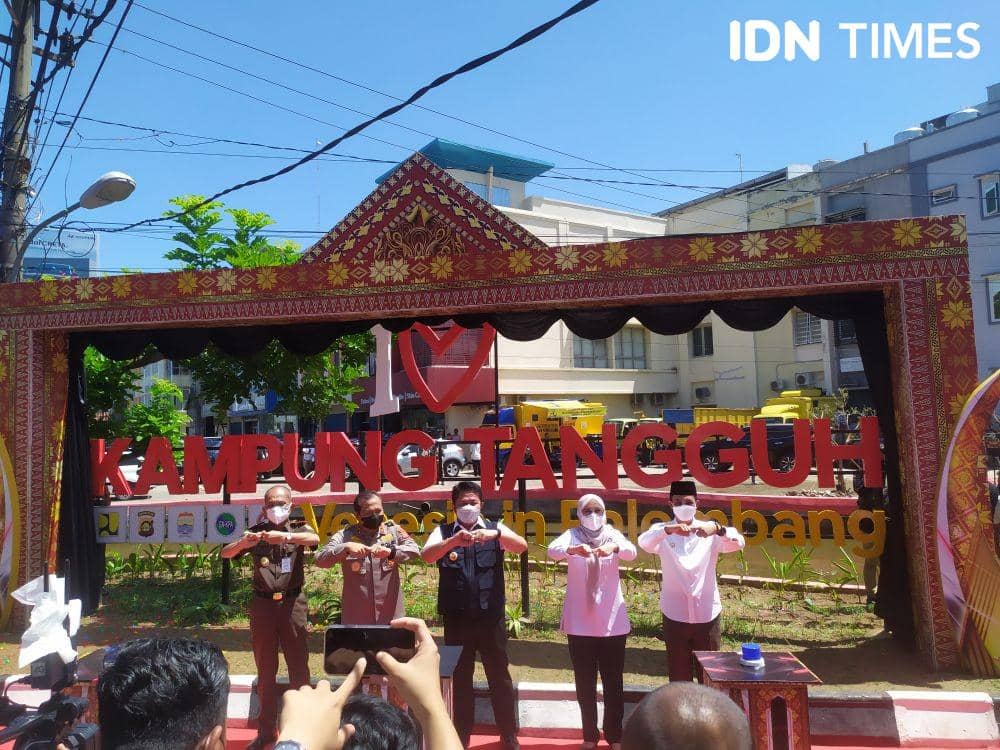 Pemkot Palembang Gelar Acara Kerumunan Saat PPKM Level 3 (IDN Times/Feny Maulia Agustin)