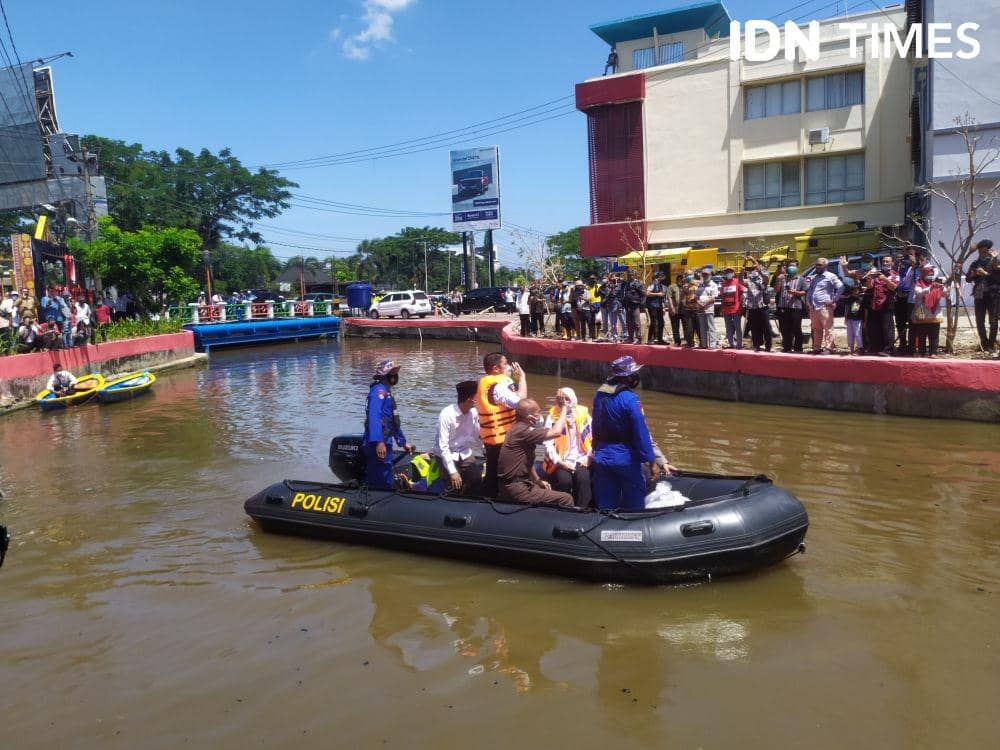 Pemkot Palembang Gelar Acara Kerumunan Saat PPKM Level 3 (IDN Times/Feny Maulia Agustin)