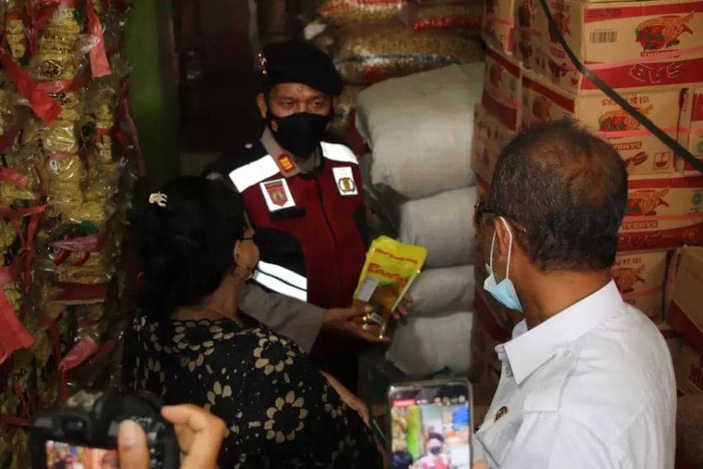Tiga Tim Gabungan Sidak Stok Minyak Goreng di Pringsewu, Hasilnya?
