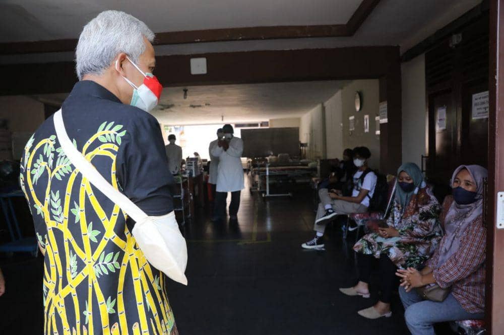 Kondisi Rumdin Walikota Semarang saat dicek Ganjar Pranowo. (IDN Times/Humas Pemprov Jateng)