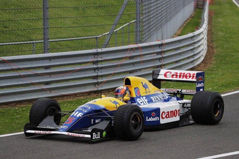 Mobil Williams FW14B pada musim 1992. (autosport.com)