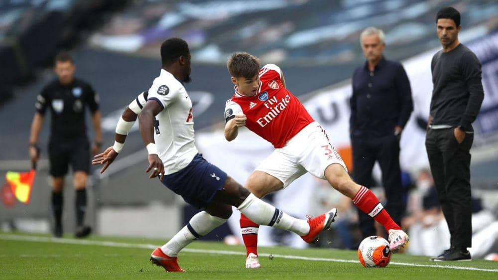 duel Arsenal vs Tottenham (premierleague.com)