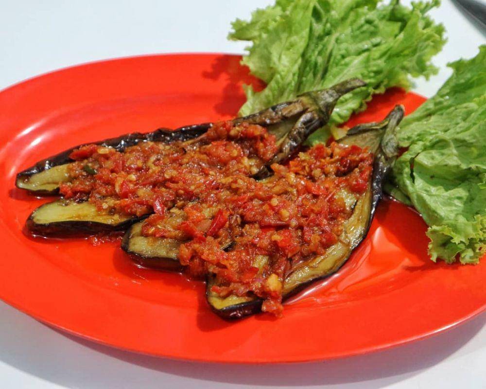 Ilustrasi terung goreng sambal bawang ala anak kos (instagram.com/seputarmemasak)