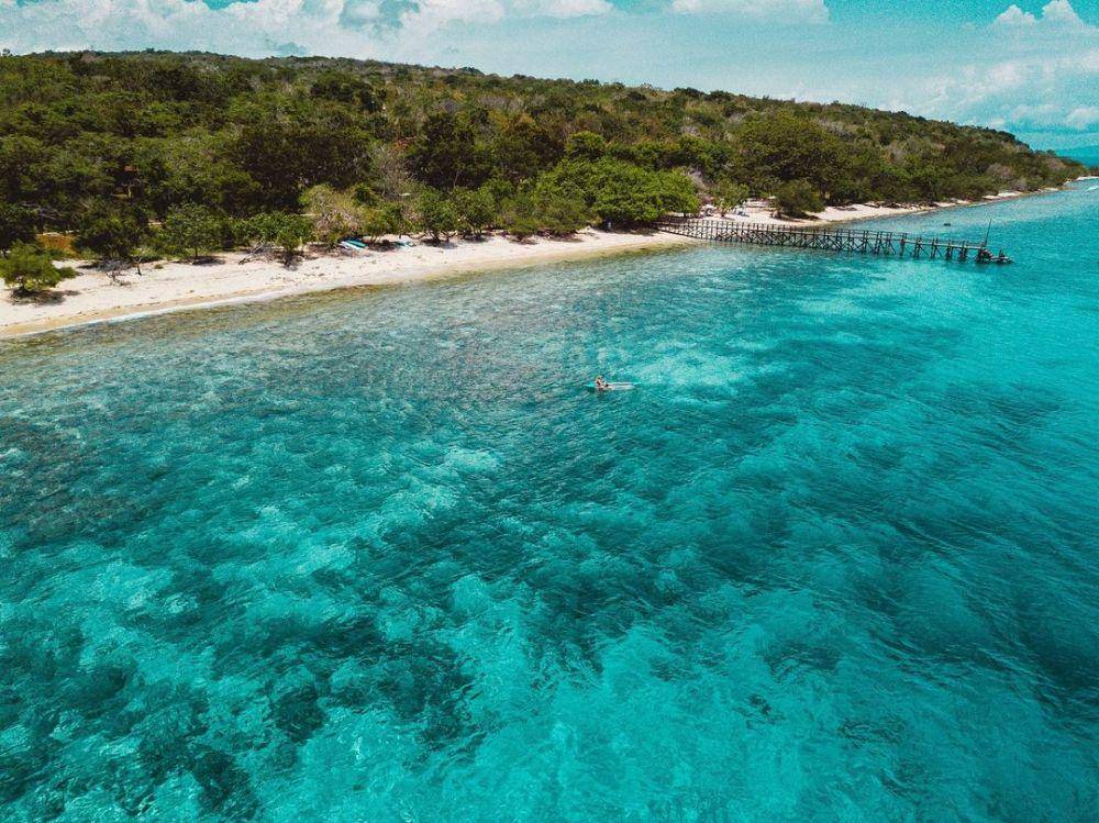 potret pesona Pulau Menjangan di Taman Nasional Bali Barat (instagram.com/nusabaymenjangan)