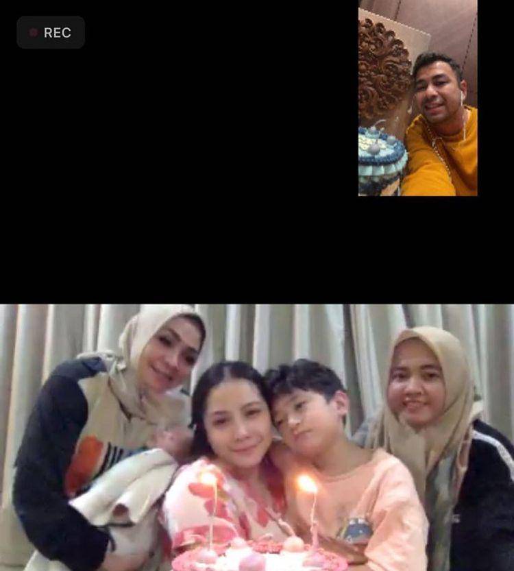 potret perayaan ultah Raffi Nagita (instagram.com/raffinagita1717)