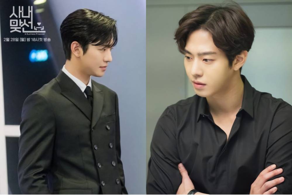 Ahn Hyo Seop di A Business Proposal dan Abyss (instagram.com/sbsdrama.official | tving.com)