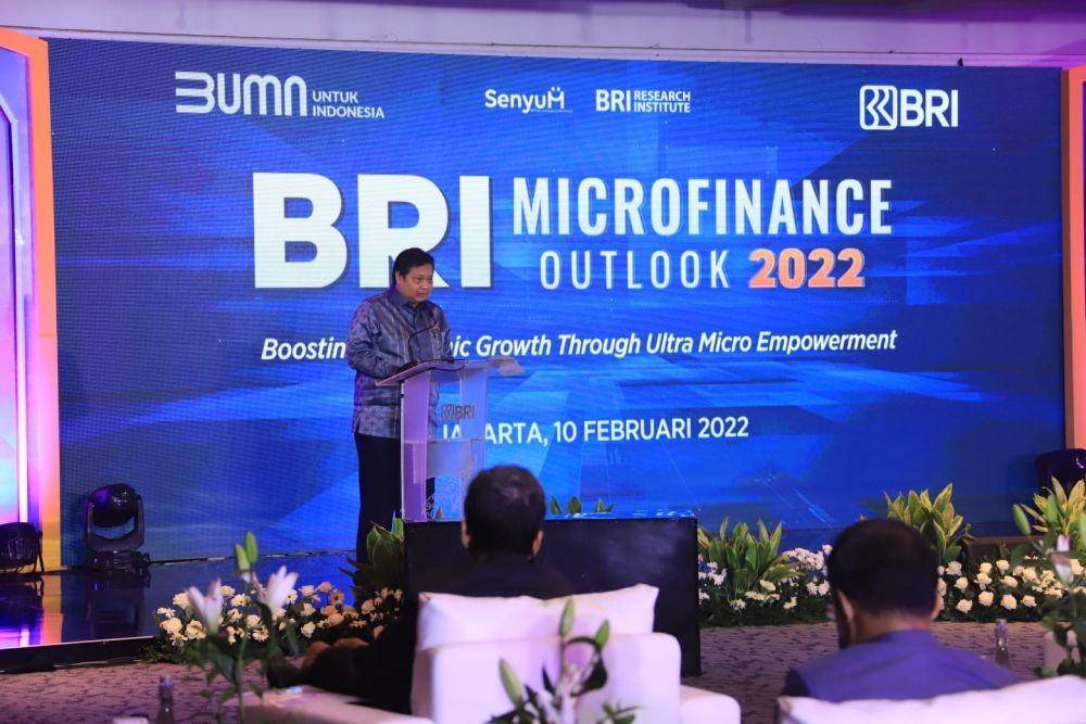 Menteri Koordinator Bidang Perekonomian Airlangga Hartarto. (Dok. BRI)