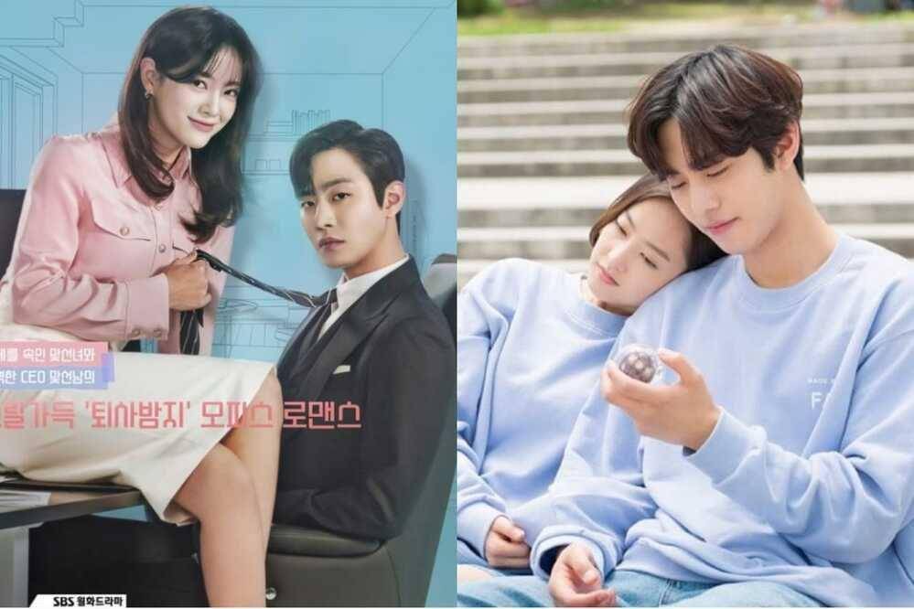 poster A Business Proposal dan cuplikan drama Abyss (instagram.com/sbsdrama.official | tving.com)