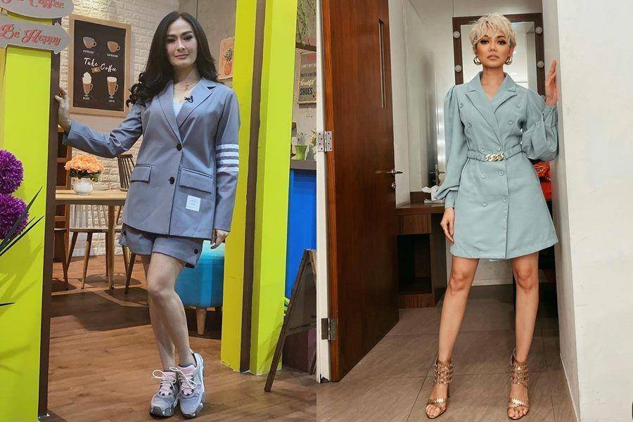 Iis Dahlia dan Rina Nose (instagram.com/isdadahlia|instagram.com/rinanose16)