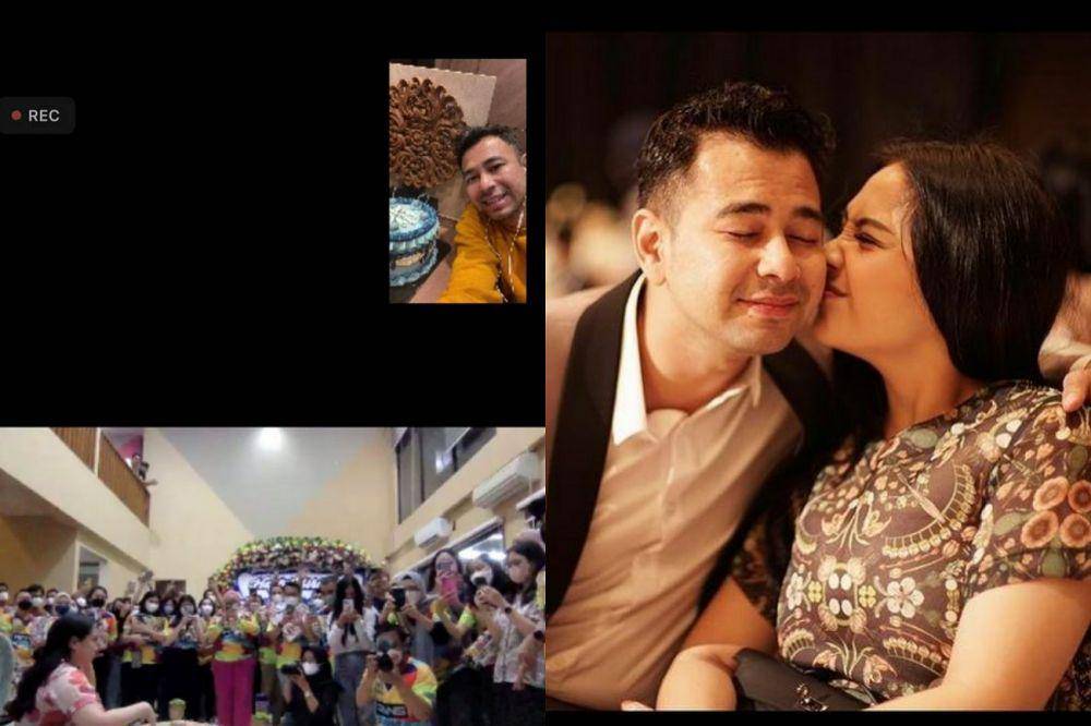 potret perayaan ultah Raffi Nagita (instagram.com/raffinagita1717 l instagram.com/shela_lala96)
