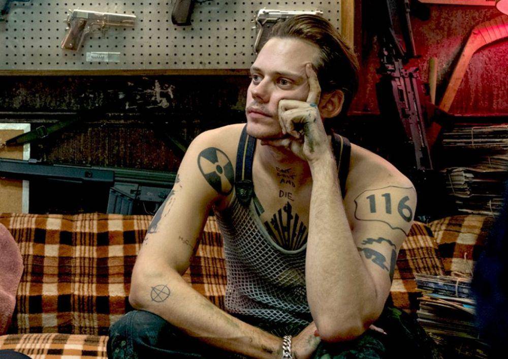 Bill Skarsgård sebagai Zeitgeist (dok. 20th Century Fox/Deadpool 2)