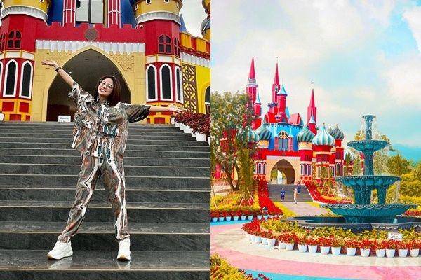 potret taman wisata Dewi Perssik (instagram.com/florawisata_dcastello)