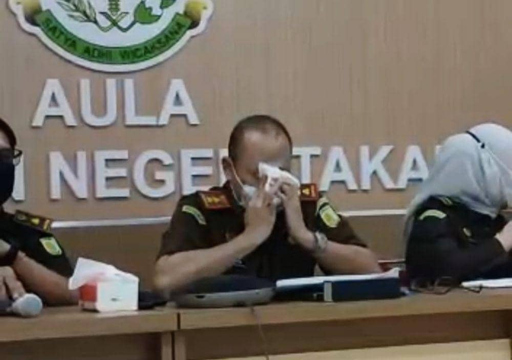 Kejari Takalar melaksanakan proses mediasi Restorative Justice. / Dok. Kejari Takalar