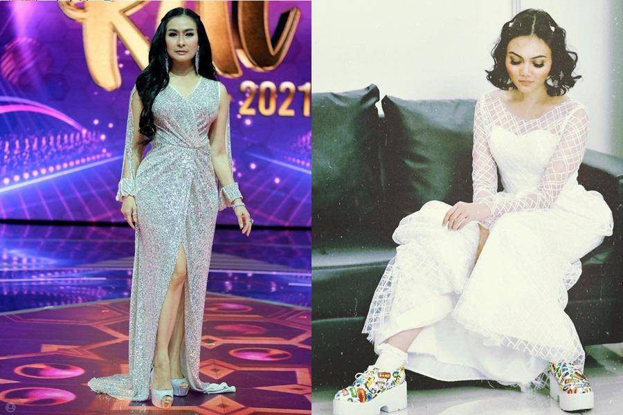 Iis Dahlia dan Rina Nose (instagram.com/isdadahlia|instagram.com/rinanose16)