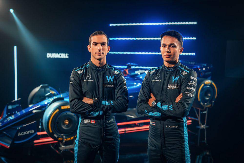 Nicholas Latifi dan Alexander Albon (twitter.com/NicholasLatifi)