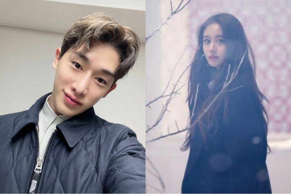 Wonho dan Jiyeon (twitter.com/official__wonho | instagram.com/jiyeon2__)