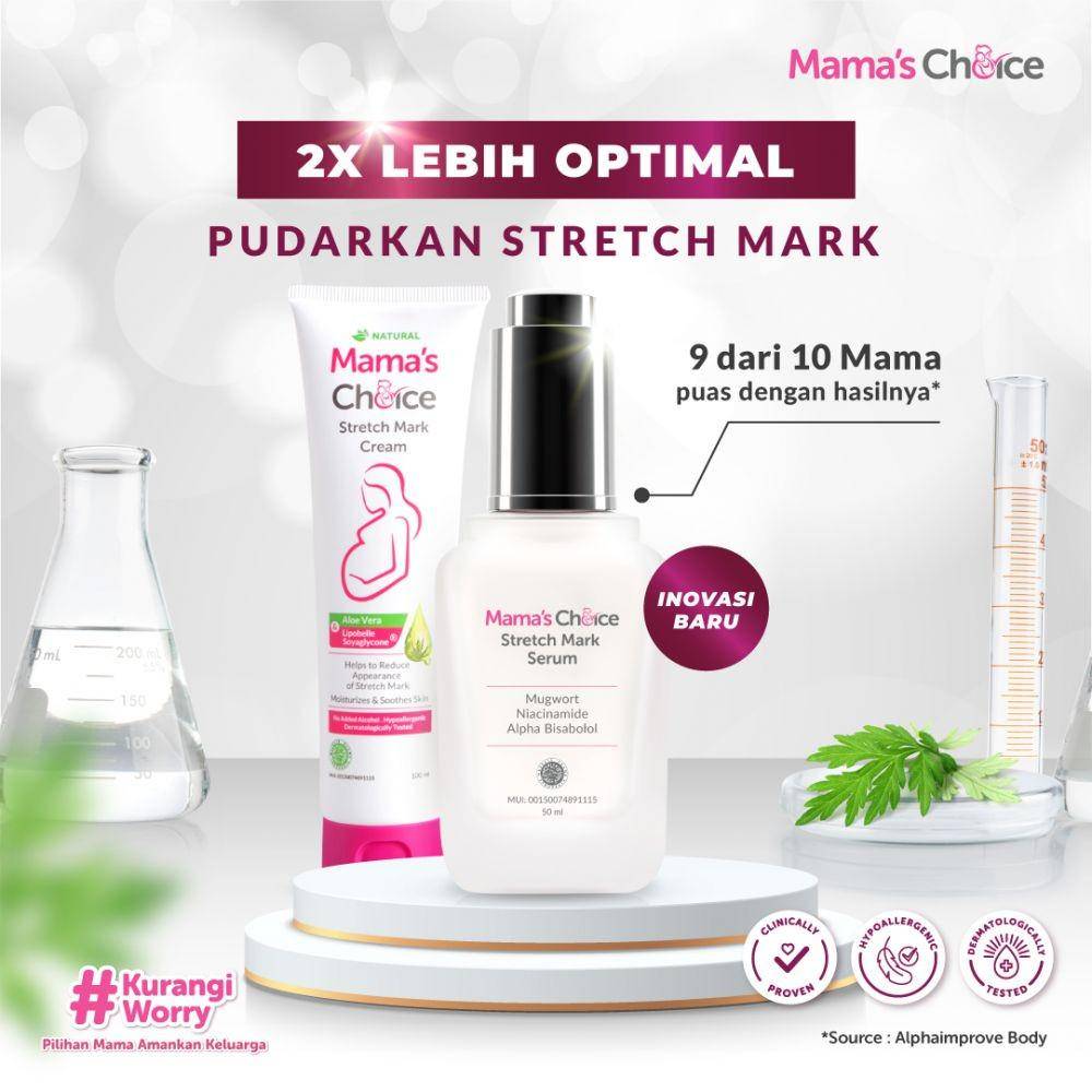 Launching Mama's Choice Stretch Mark Serum (dok. Mama's Choice)