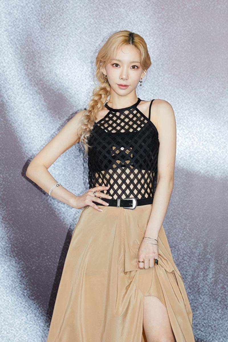 Taeyeon dalam press conference INVU (Dok. SM Town)