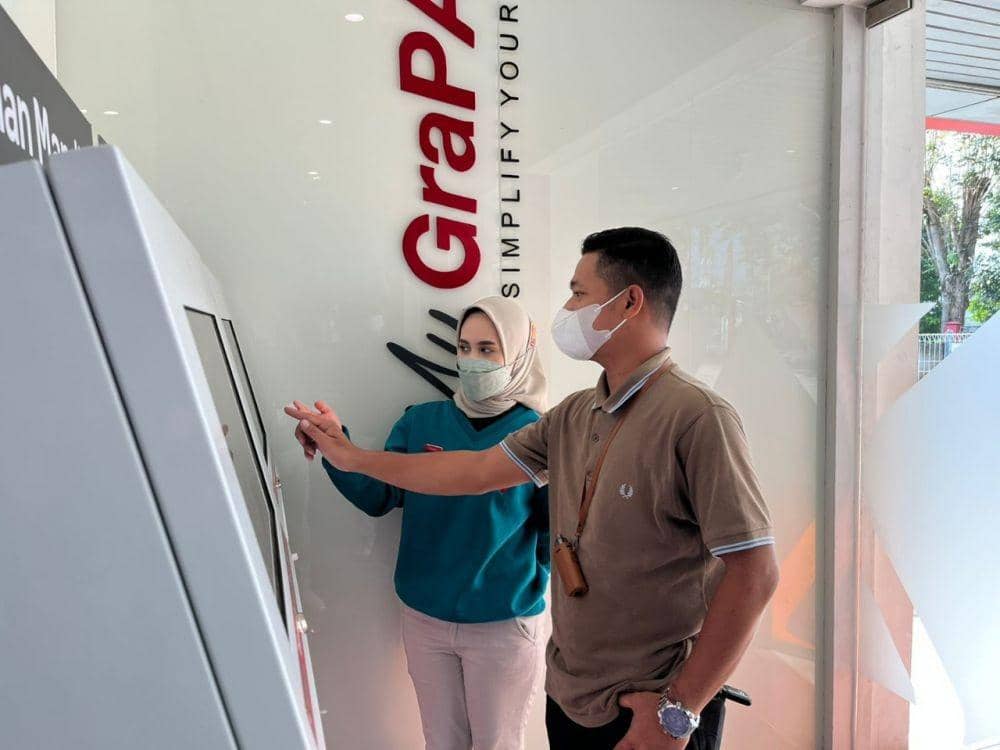 MyGraPARI merupakan media pelayanan Walk In Telkomsel digital dan dapat diakses secara mandiri (self-service) pelanggan di GraPARI. (Dok. Telkomsel).