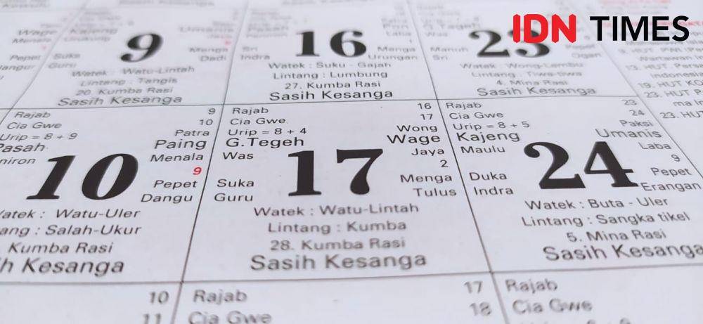 kalender Bali (IDN Times/Irma Yudistirani)