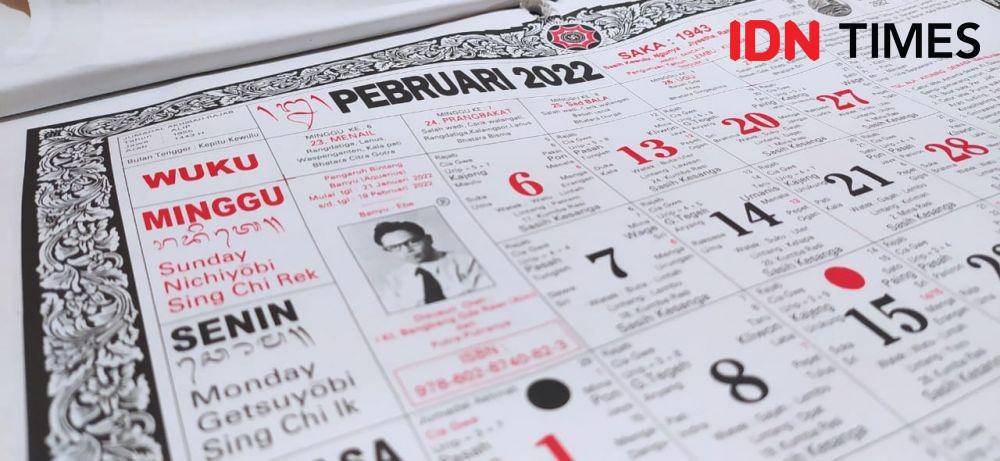 kalender Bali (IDN Times/Irma Yudistirani)