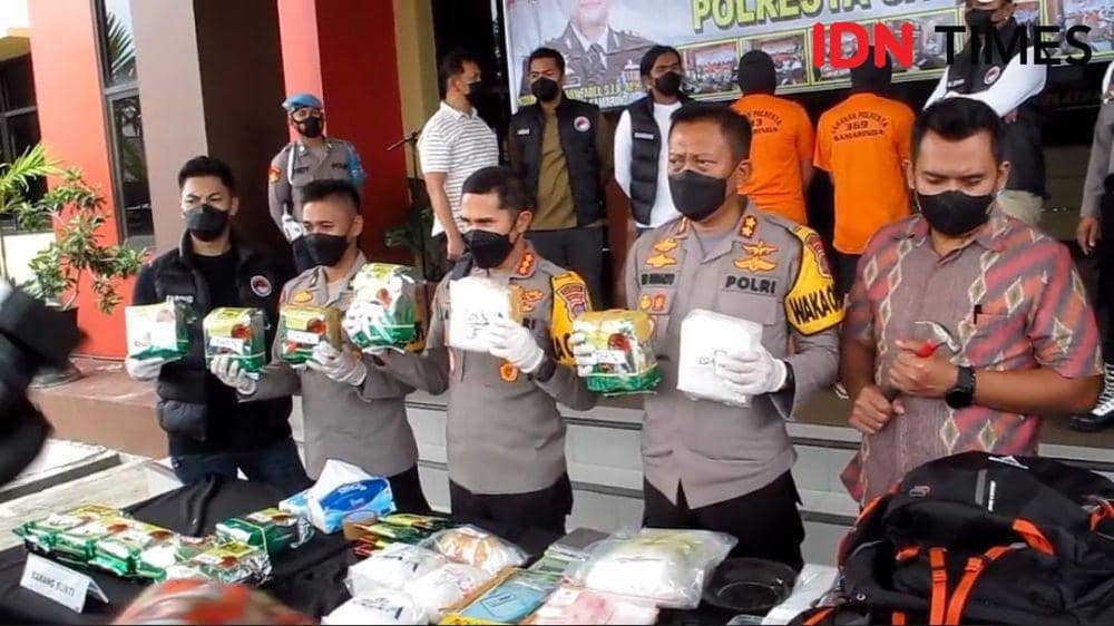 Tangkapan Jumbo Narkoba di Samarinda Senilai Rp17 Miliar