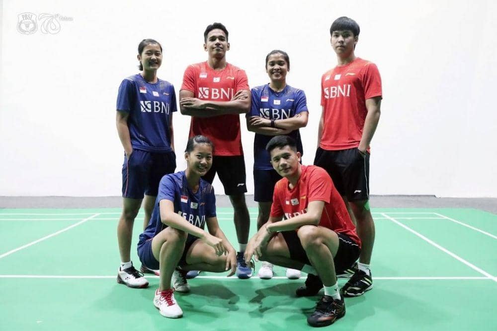 Tim Indonesia di Kejuaraan Beregu Asia (instagram.com/badminton.ina)