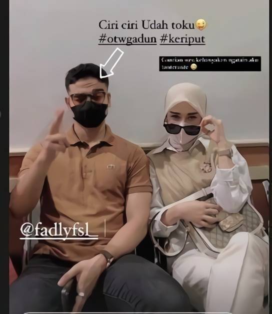 Fadly Faisal dan Marrisya Icha (Tiktok.com/thofu_fujithoriq29)