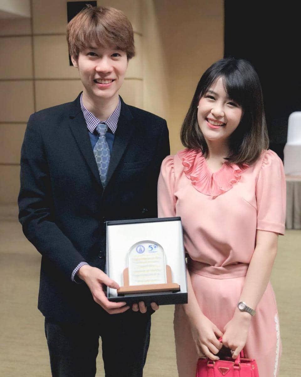 Wayo Assawarungruang dan Grace Kewalin (instagram.com/gracekewalin)