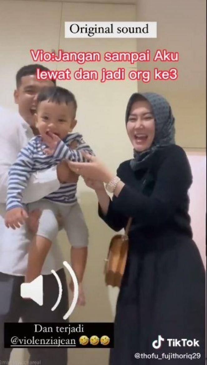 Fadly Faisal dan Marrisya Icha (Tiktok.com/thofu_fujithoriq29)