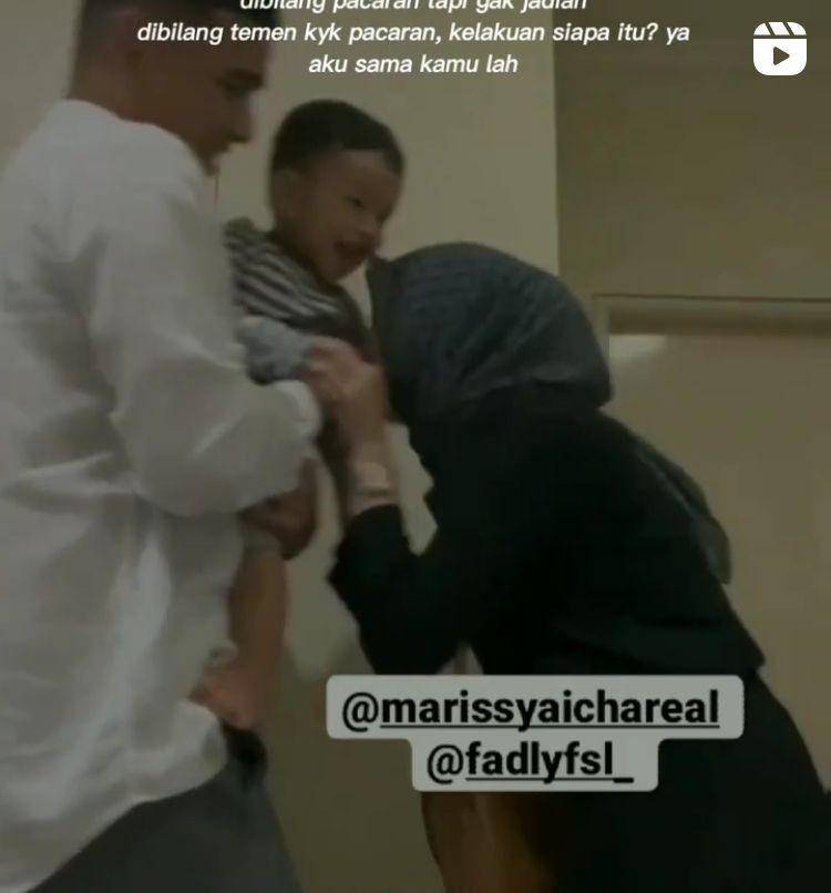 Fadly Faisal dan Marrisya Icha (Tiktok.com/thofu_fujithoriq29)