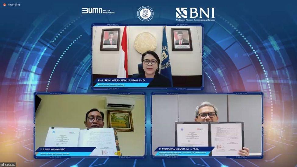 Teken MoU, BNI dan ITB Sinergikan Campus Financial Ecosystem