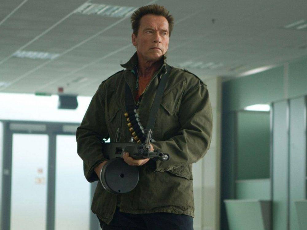Arnold Schwarzenegger (dok. Lionsgate/The Expendables 2)