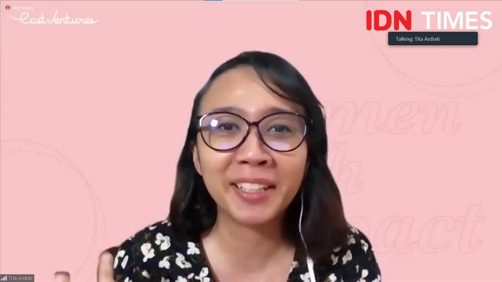 Women With Impact Forum, Balancing Motherhood and A Career. Rabu (16/2/2022). IDN Times/Adyaning Raras