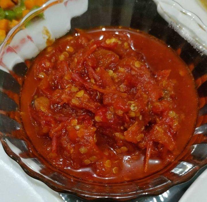 ilustrasi sambal kalak (instagram.com/theresia_7779)