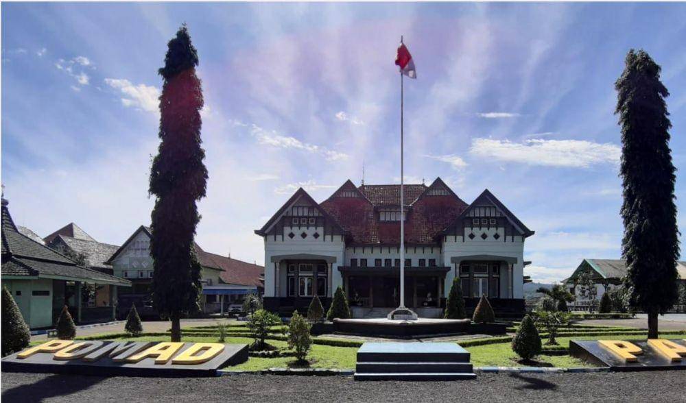 Ilustrasi gedung Pusat Polisi Militer TNI Angkatan Darat (Puspom AD) (www.puspomad.mil.id)