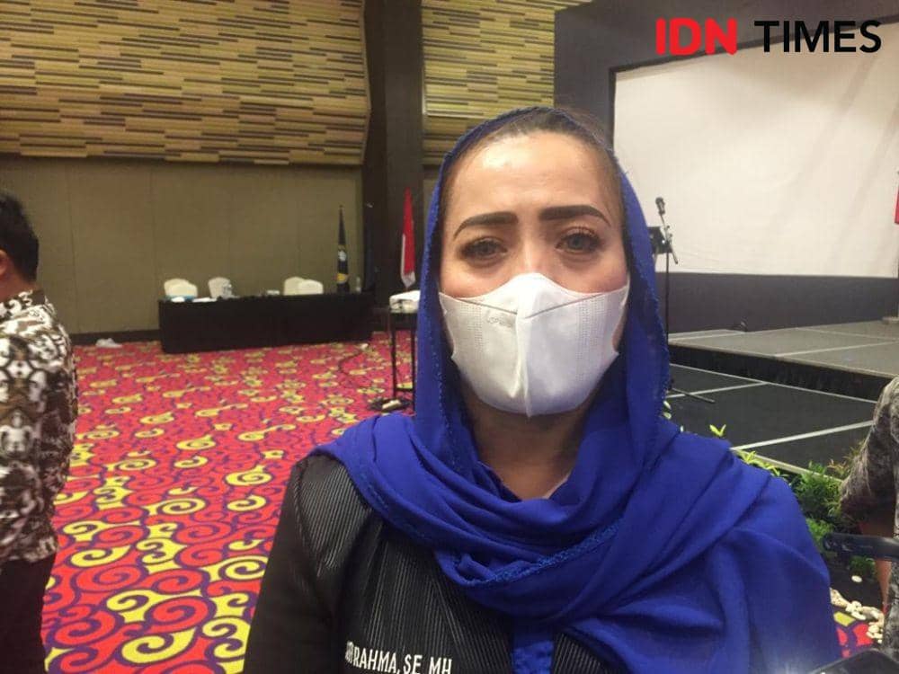 Pelantikan Pengurus DPW Garnita Malahayati NasDem Provinsi Lampung. (IDN Times/Tama Yudha Wiguna)