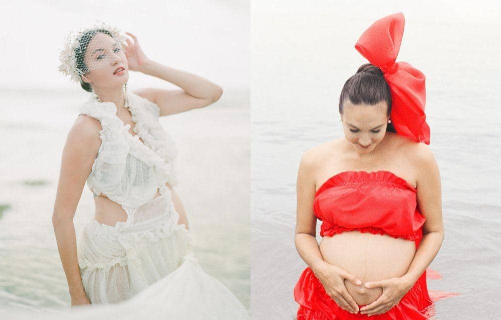 10 Maternity Nadine Chandrawinata, Sepatu Rajut hingga Kain Gorden