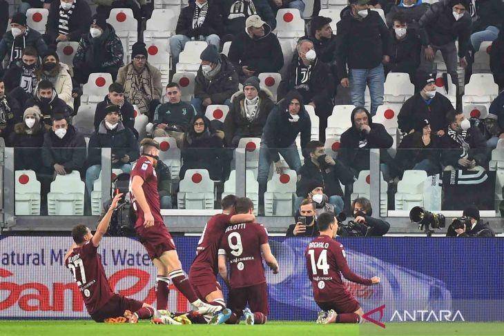 Juventus vs Torino. (ANTARA FOTO/REUTERS/Massimo Pinca/wsj)