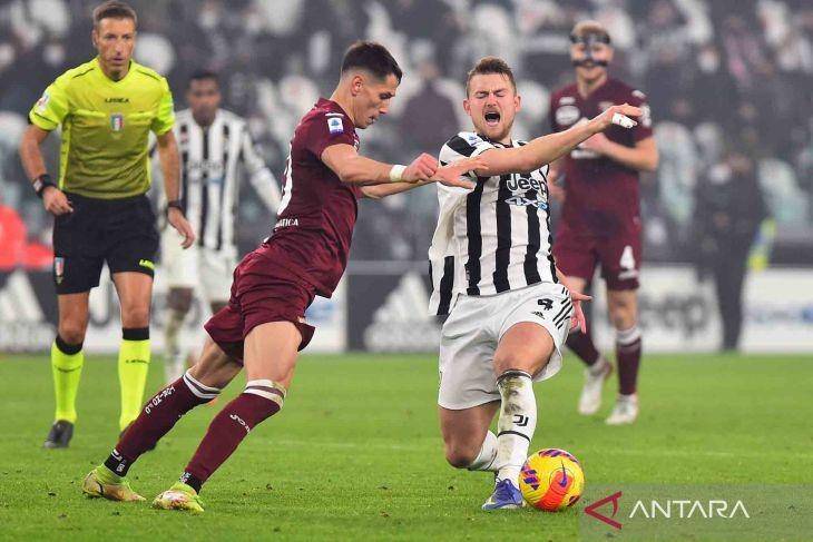 Juventus vs Torino. (ANTARA FOTO/REUTERS/Massimo Pinca/wsj)