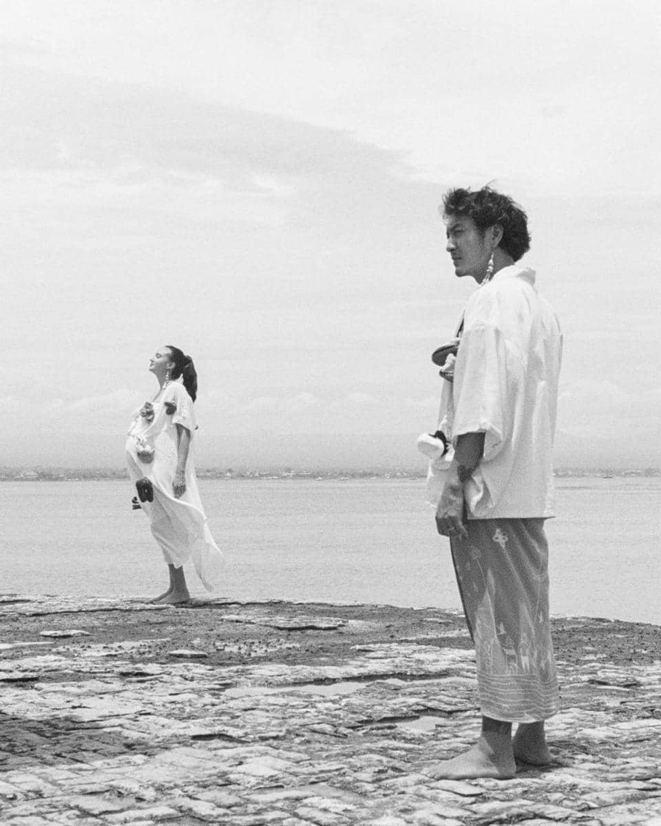 Maternity Nadine Chandrawinata (Govindarumi via Instagram.com/dimsanggara/)